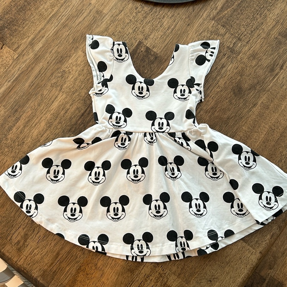 Disney x Monica + Andy Mickey Mouse dress size 12-18 months